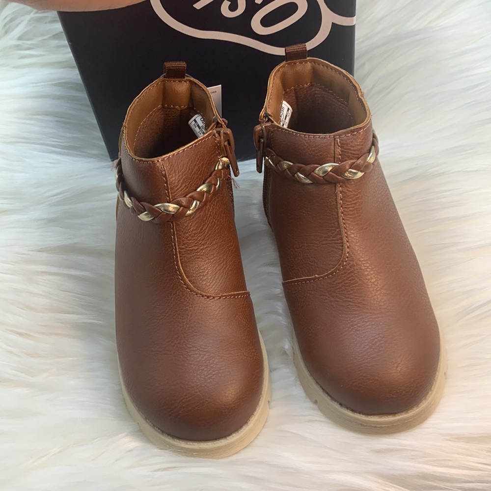 OshKosh B'gosh® Pattie Toddler Girls' Ankle Boots - Picture 6 of 12